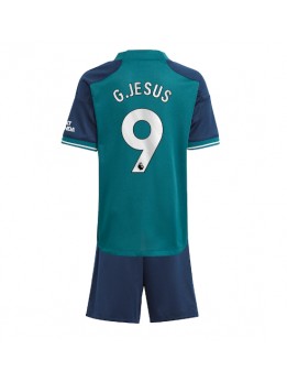 Arsenal Gabriel Jesus #9 Dječji Rezervni Dres kompleti 2023-24 Kratak Rukavima (+ kratke hlače)